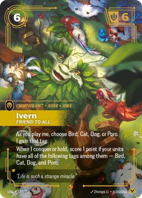 Riftbound: League of Legends Trading Card Game: Ivern - Friend to All card image