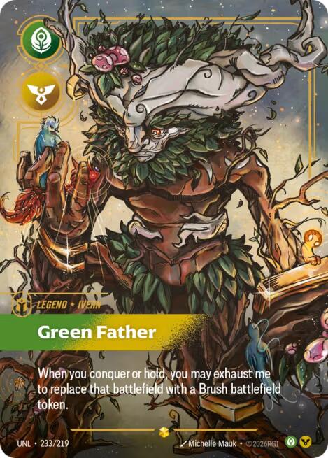Riftbound: League of Legends Trading Card Game: Ivern - Green Father (Overnumbered) card image