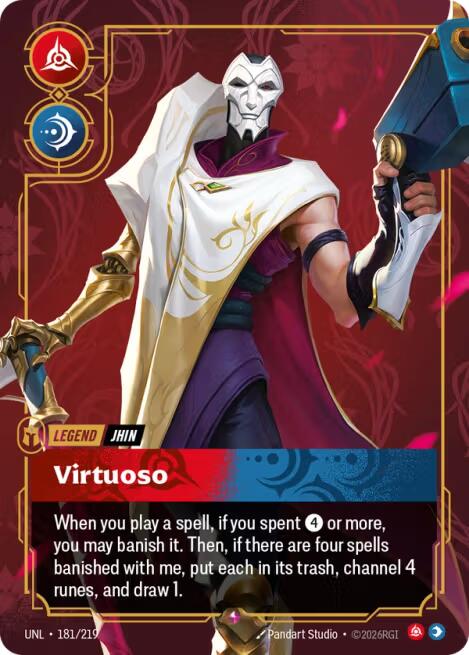 Riftbound: League of Legends Trading Card Game: Jhin - Virtuoso card image