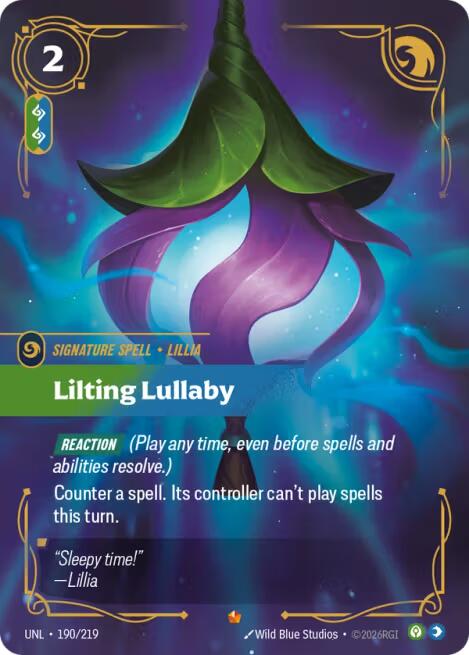 Riftbound: League of Legends Trading Card Game: Lilting Lullaby card image