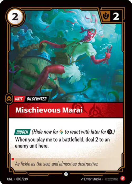 Riftbound: League of Legends Trading Card Game: Mischevious Marai card image