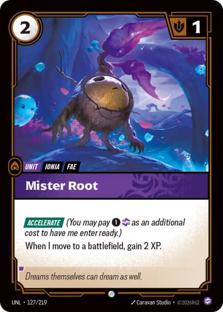 Riftbound: League of Legends Trading Card Game: Mister Root card image