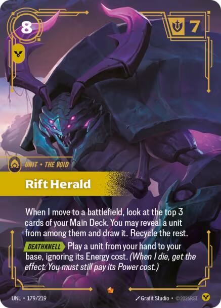 Riftbound: League of Legends Trading Card Game: Rift Herald card image