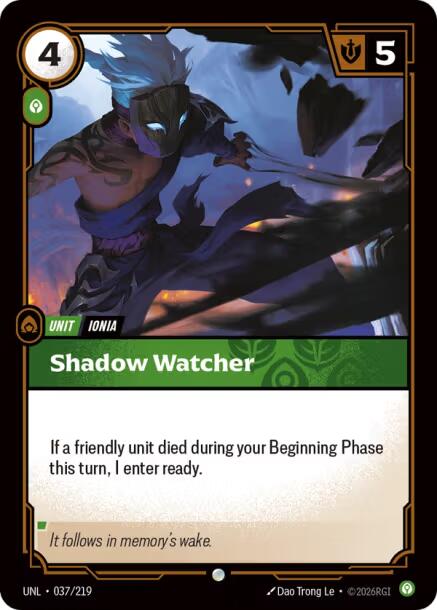 Riftbound: League of Legends Trading Card Game: Shadow Watcher card image