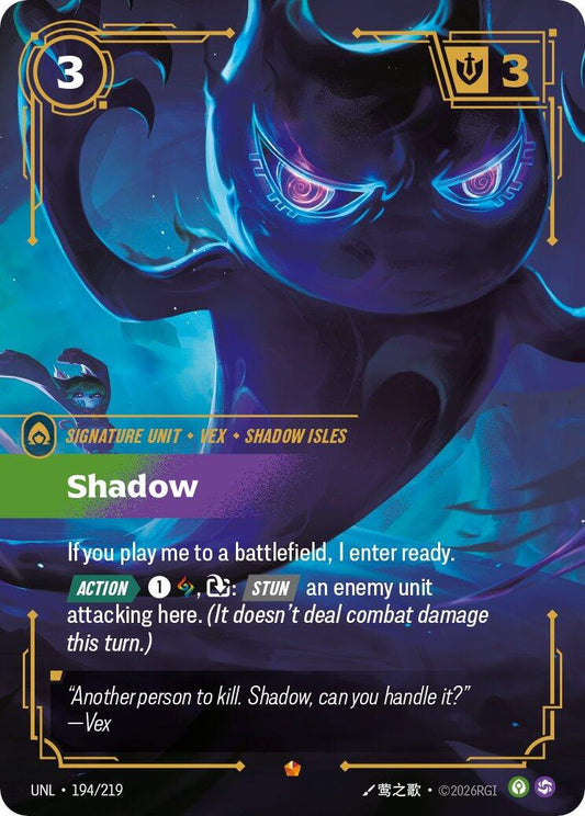 Riftbound: League of Legends Trading Card Game: Shadow card image