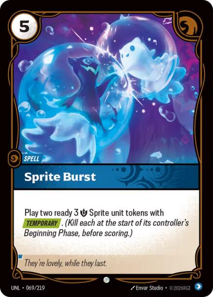 Riftbound: League of Legends Trading Card Game: Sprite Burst card image