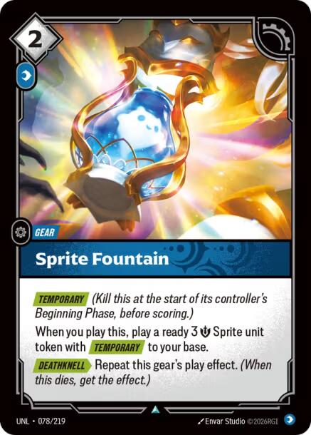 Riftbound: League of Legends Trading Card Game: Sprite Fountain card image