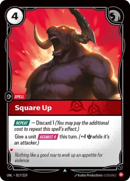 Riftbound: League of Legends Trading Card Game: Square Up card image