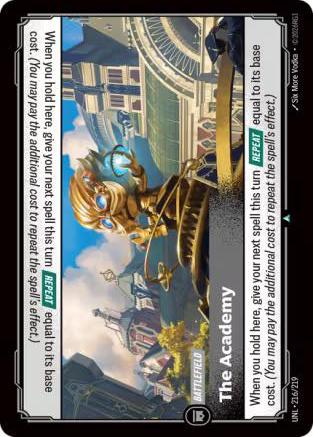 Riftbound: League of Legends Trading Card Game: The Academy card image