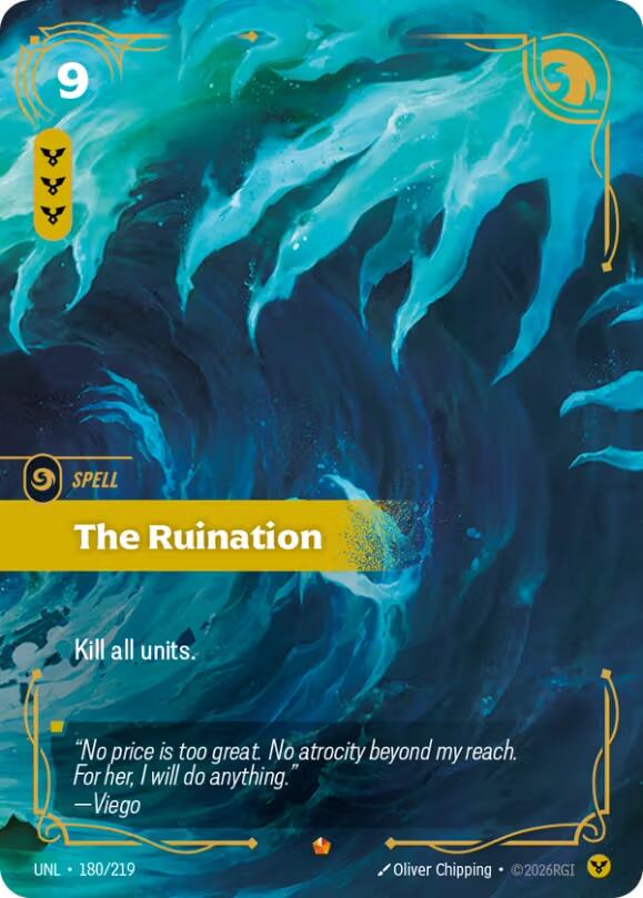 Riftbound: League of Legends Trading Card Game: The Ruination card image