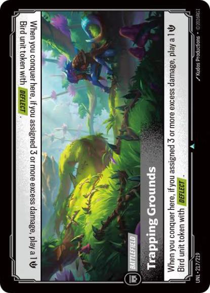 Riftbound: League of Legends Trading Card Game: Trapping Grounds card image