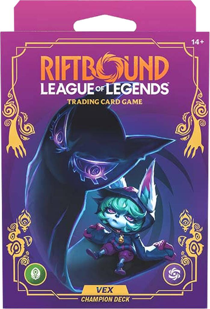 Riftbound: League of Legends Trading Card Game: Unleashed - Champion Deck (Vex) card image