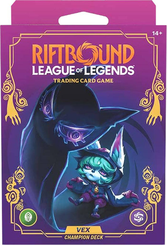 Riftbound: League of Legends Trading Card Game: Unleashed - Champion Deck (Vex) card image