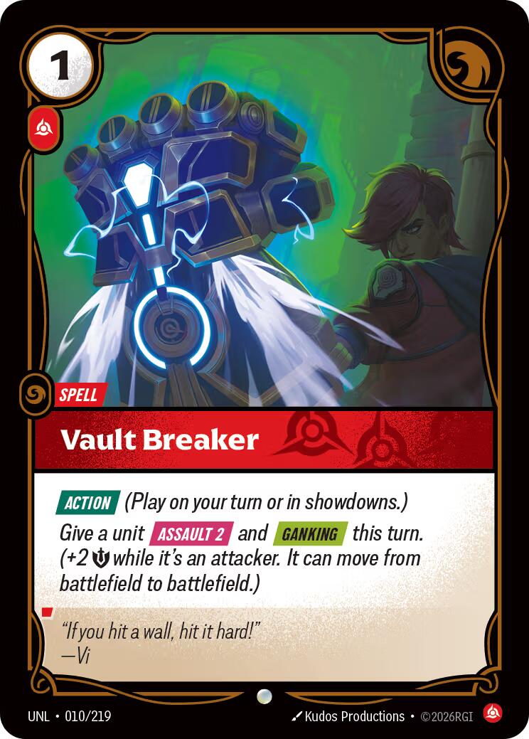 Riftbound: League of Legends Trading Card Game: Vault Breaker card image