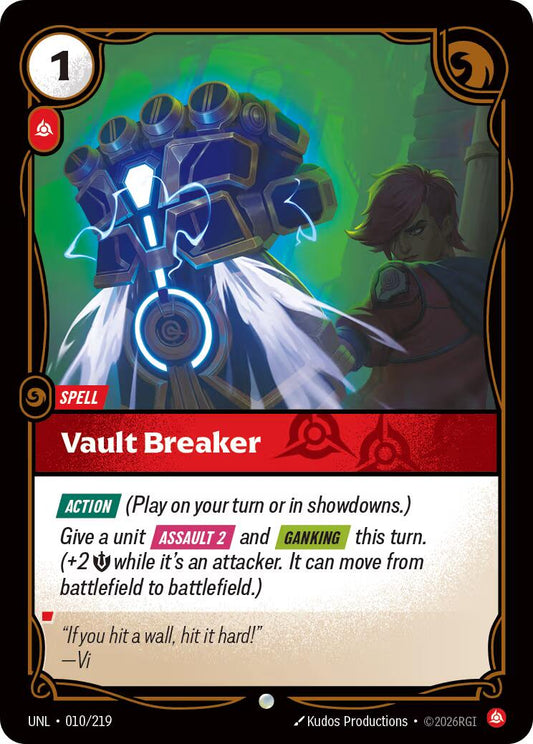 Riftbound: League of Legends Trading Card Game: Vault Breaker card image