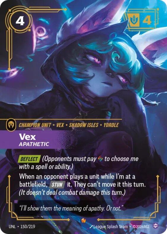 Riftbound: League of Legends Trading Card Game: Vex - Apathetic card image
