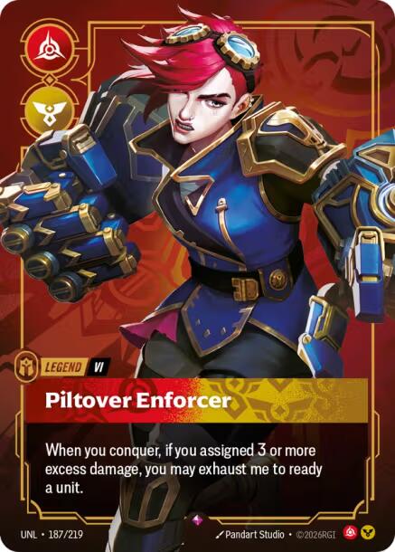 Riftbound: League of Legends Trading Card Game: Vi - Piltover Enforcer card image