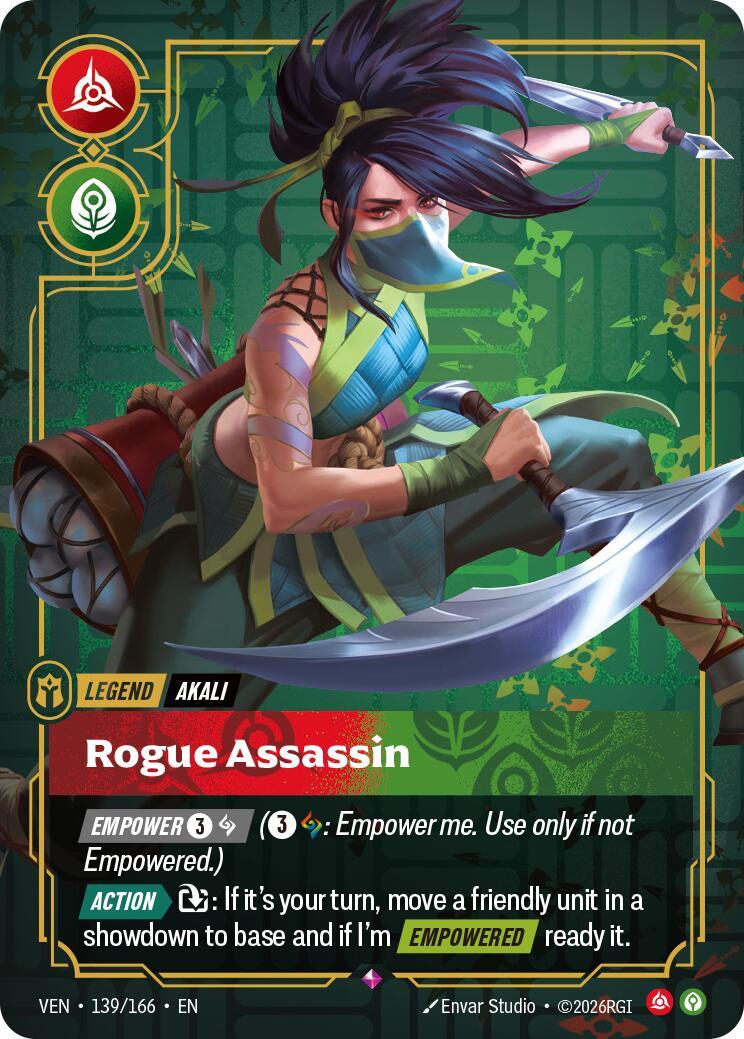 Riftbound: League of Legends Trading Card Game: Akali - Rogue Assassin card image