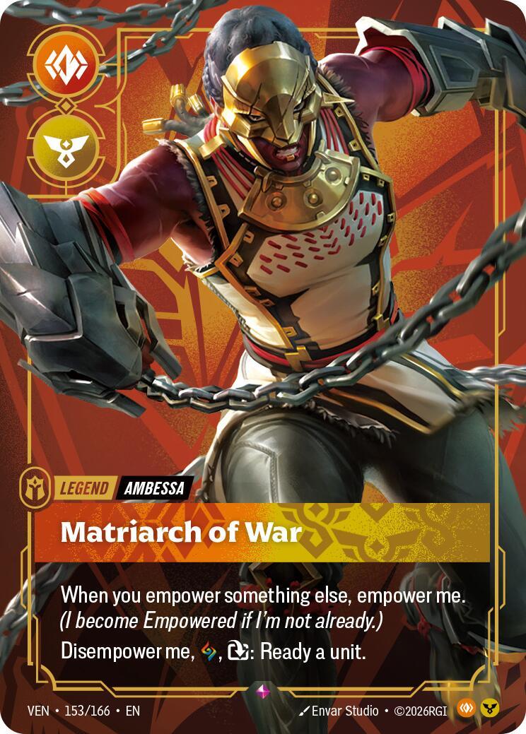 Riftbound: League of Legends Trading Card Game: Ambessa - Matriarch of War card image