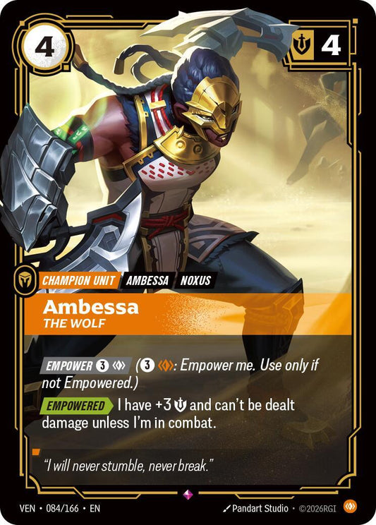 Riftbound: League of Legends Trading Card Game: Ambessa - The Wolf card image