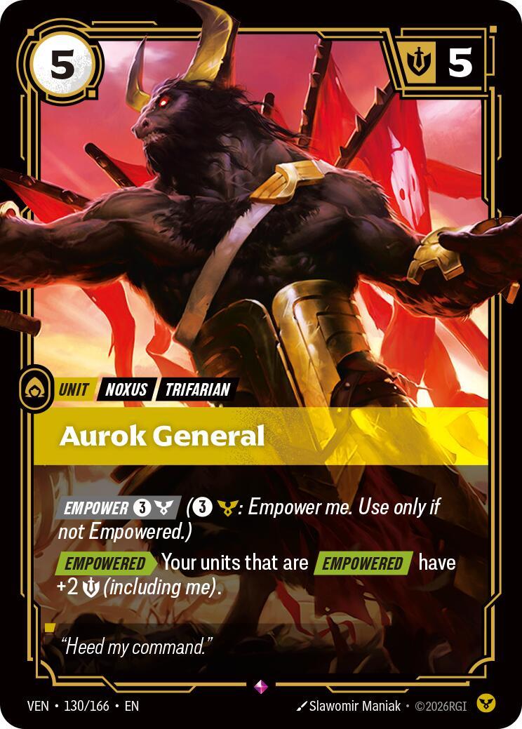 Riftbound: League of Legends Trading Card Game: Aurok General card image