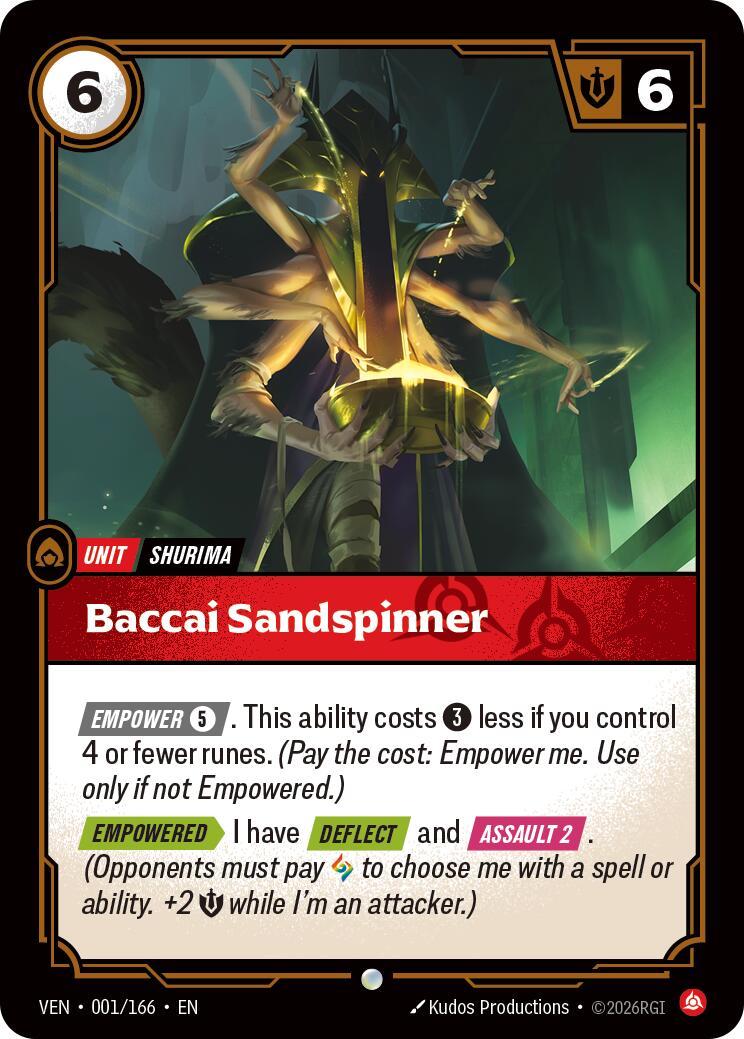 Riftbound: League of Legends Trading Card Game: Baccai Sandspinner card image