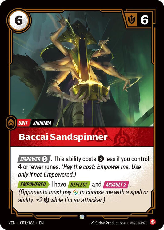 Riftbound: League of Legends Trading Card Game: Baccai Sandspinner card image