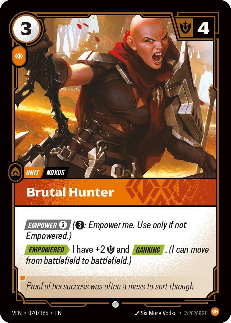 Riftbound: League of Legends Trading Card Game: Brutal Hunter card image