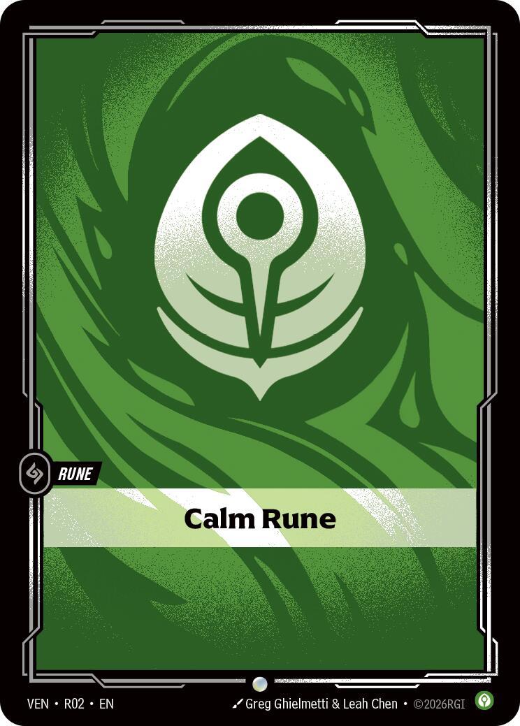 Riftbound: League of Legends Trading Card Game: Calm Rune card image