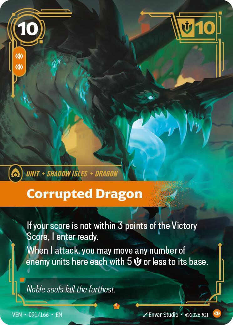 Riftbound: League of Legends Trading Card Game: Corrupted Dragon card image