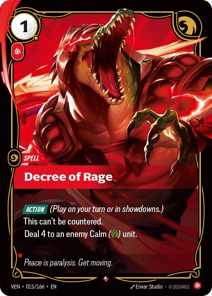 Riftbound: League of Legends Trading Card Game: Decree of Rage card image