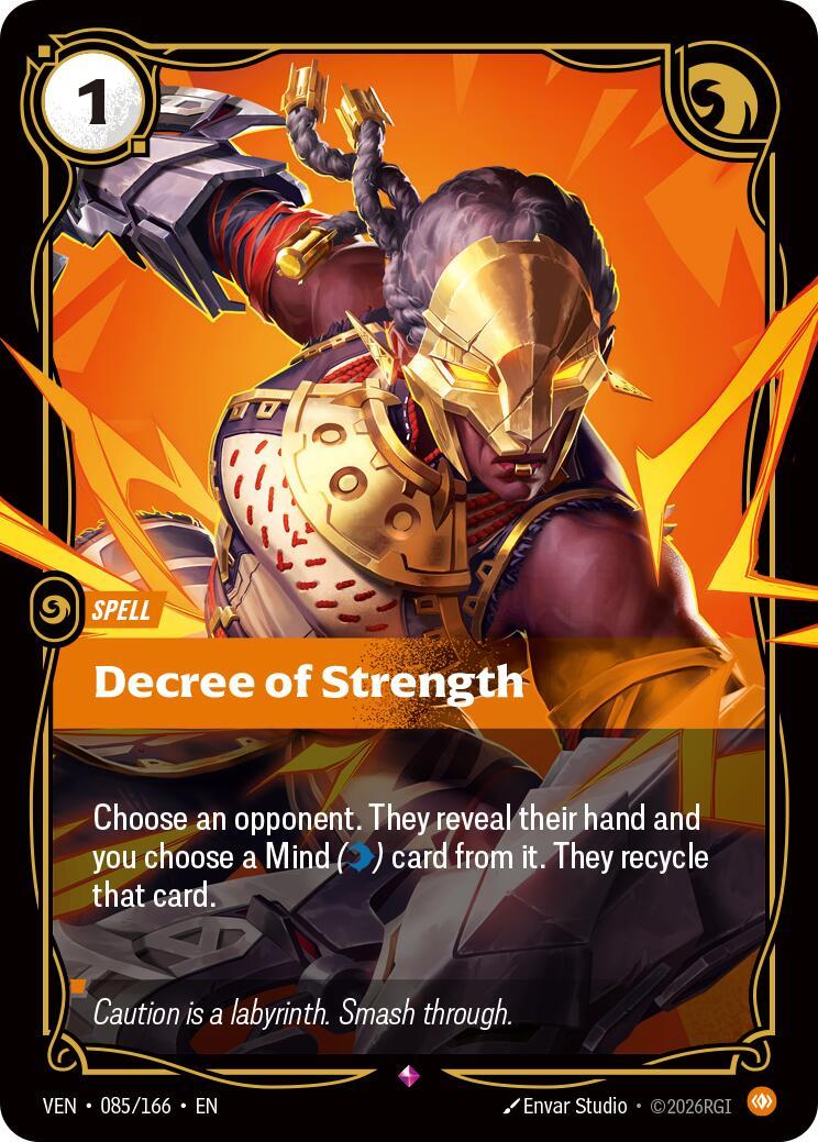 Riftbound: League of Legends Trading Card Game: Decree of Strength card image