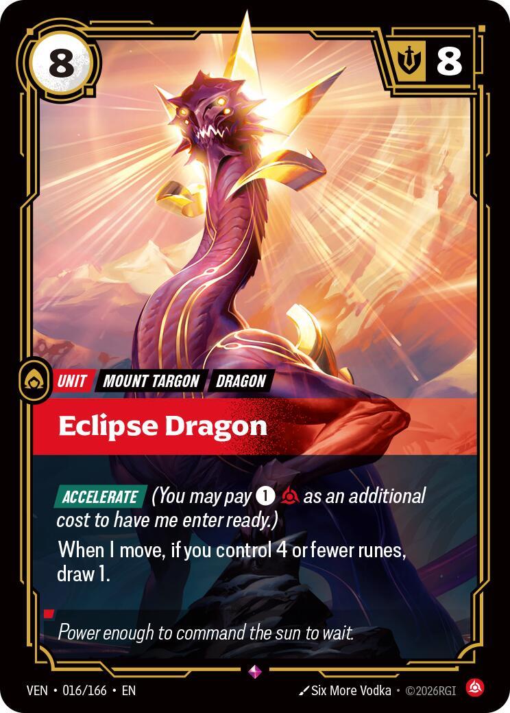 Riftbound: League of Legends Trading Card Game: Eclipse Dragon card image