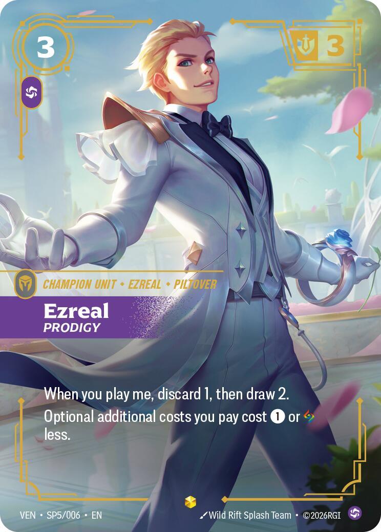 Riftbound: League of Legends Trading Card Game: Ezreal - Prodigy card image