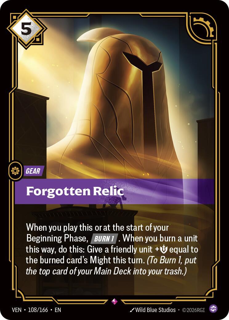 Riftbound: League of Legends Trading Card Game: Forgotten Relic card image