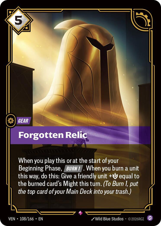 Riftbound: League of Legends Trading Card Game: Forgotten Relic card image