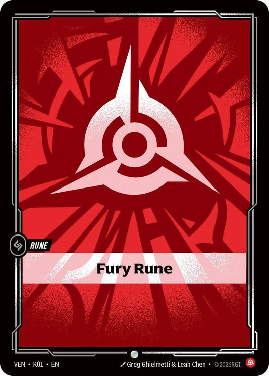 Riftbound: League of Legends Trading Card Game: Fury Rune card image