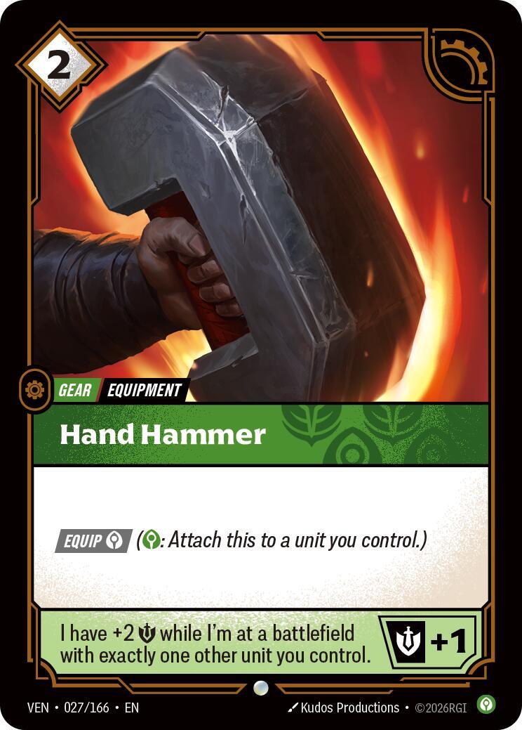 Riftbound: League of Legends Trading Card Game: Hand Hammer card image