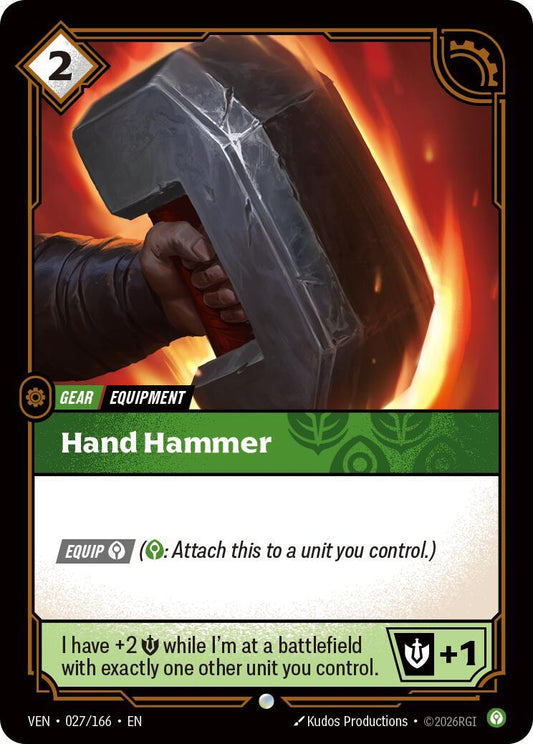 Riftbound: League of Legends Trading Card Game: Hand Hammer card image