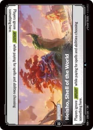 Riftbound: League of Legends Trading Card Game: Heisho, Shell of the World card image
