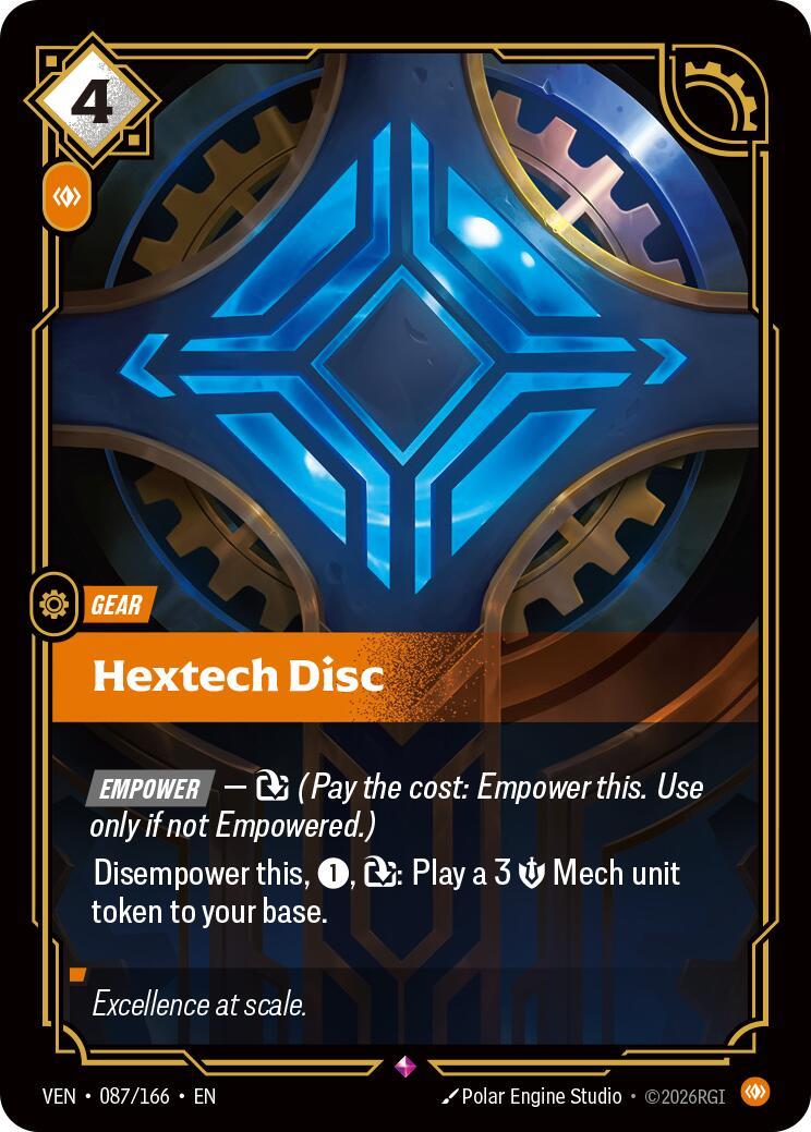 Riftbound: League of Legends Trading Card Game: Hextech Disc card image