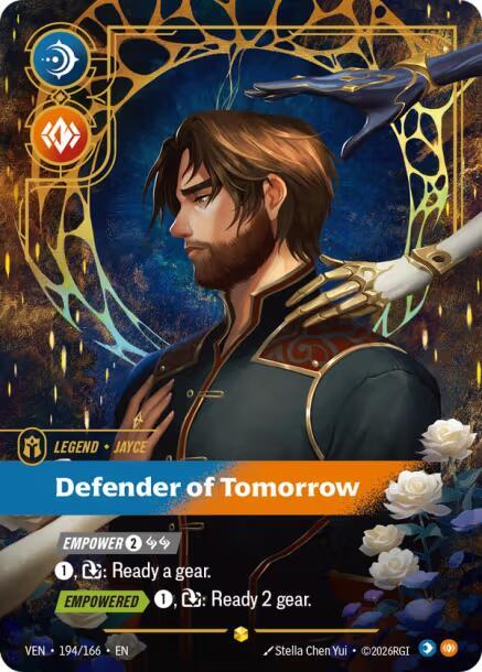 Riftbound: League of Legends Trading Card Game: Jayce - Defender of Tomorrow (Overnumbered) card image