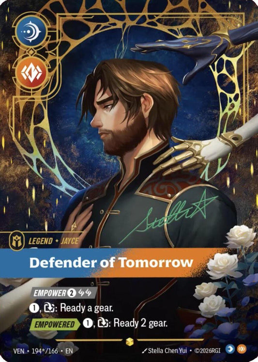 Riftbound: League of Legends Trading Card Game: Jayce - Defender of Tomorrow (Signature) card image