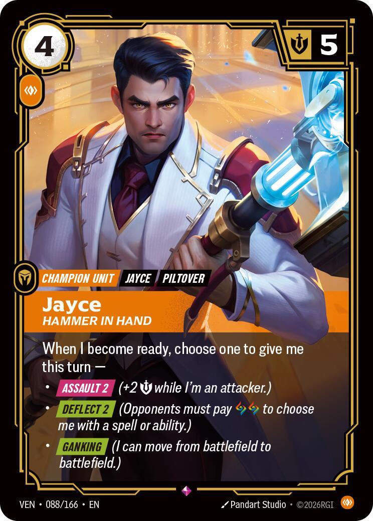 Riftbound: League of Legends Trading Card Game: Jayce - Hammer in Hand card image