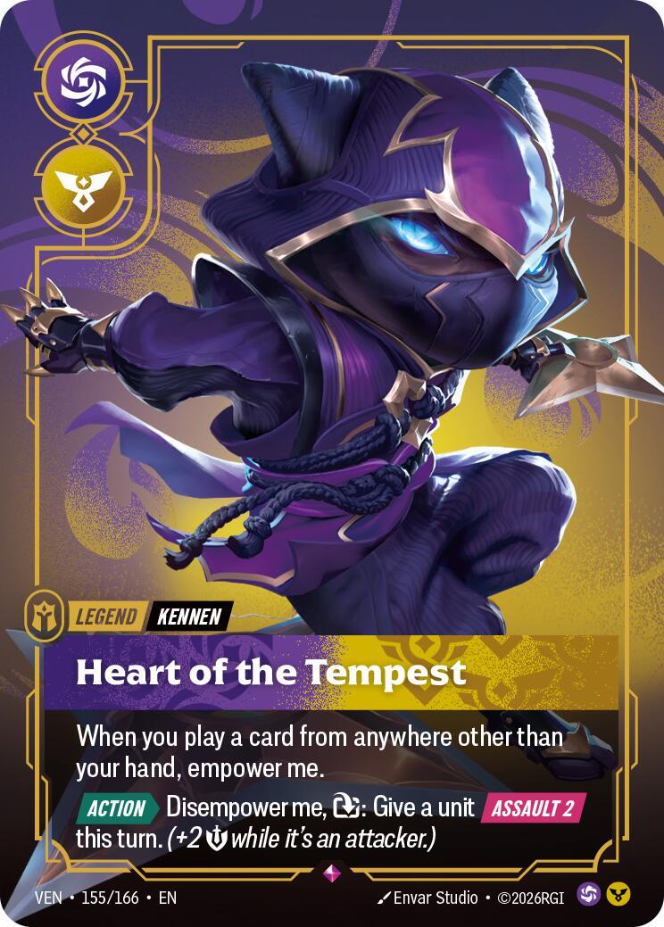 Riftbound: League of Legends Trading Card Game: Kennen - Heart of the Tempest card image