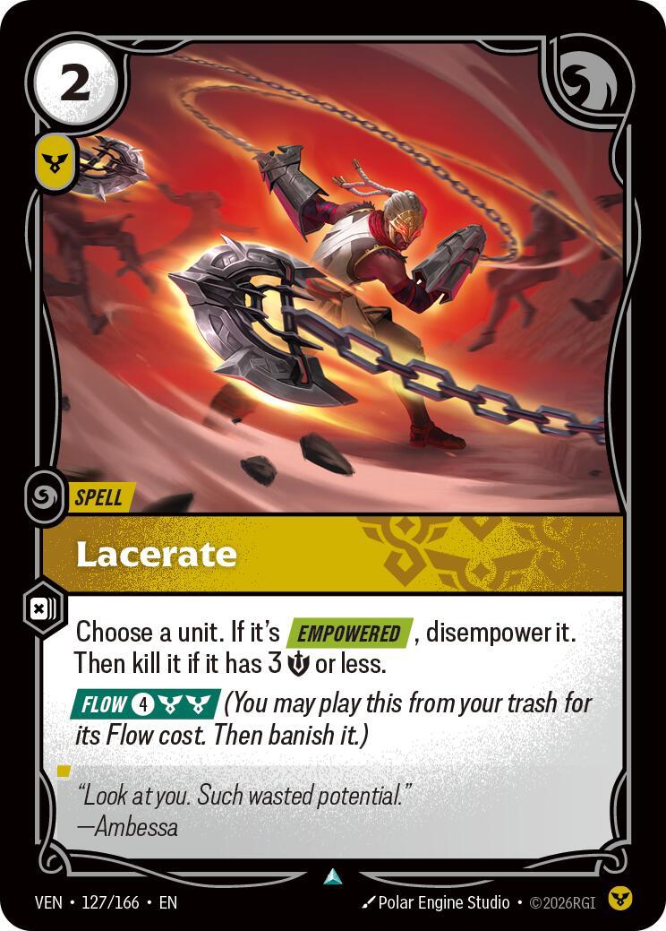 Riftbound: League of Legends Trading Card Game: Lacerate card image