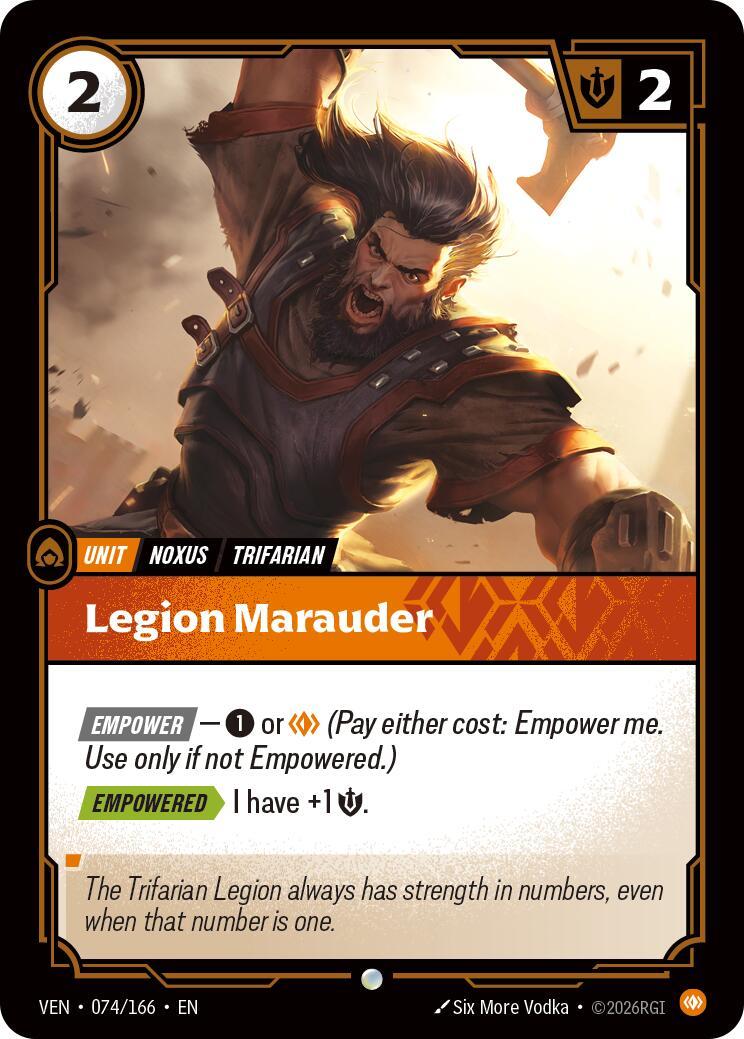 Riftbound: League of Legends Trading Card Game: Legion Marauder card image