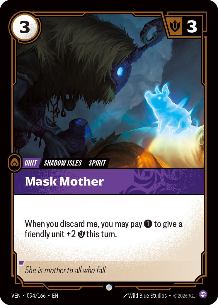 Riftbound: League of Legends Trading Card Game: Mask Mother card image