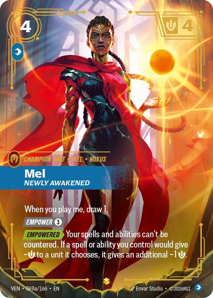 Riftbound: League of Legends Trading Card Game: Mel - Newly Awakened (Alternate Art) card image