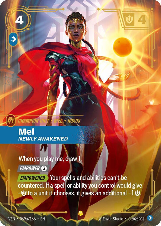 Riftbound: League of Legends Trading Card Game: Mel - Newly Awakened (Alternate Art) card image